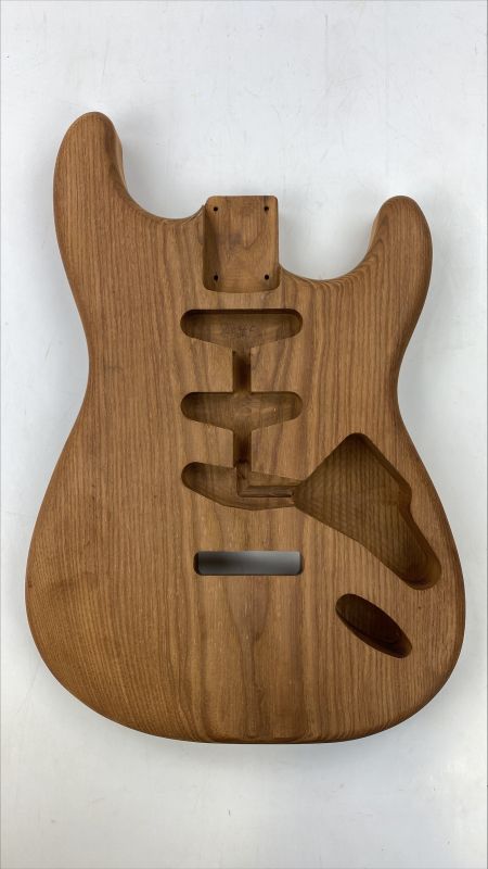 Body europäische Esche, Strat, 1-tlg. Schoko